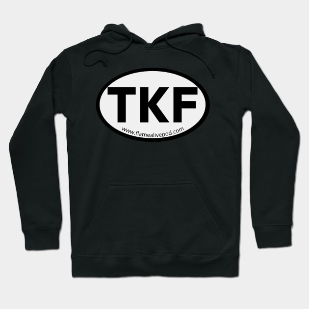 TKFLASTAN TKF country code Hoodie by Keep the Flame Alive